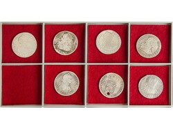 Lote 7 monedas 2 Reales. 1770, 78, 81, 82, 84, 85, 88. LIMA. ...