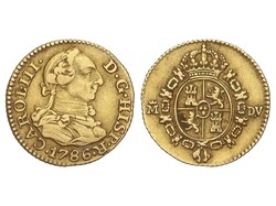 1/2 Escudo. 1786. MADRID. D.V. 1,76 grs. AC-1280. MBC.