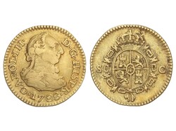 1/2 Escudo. 1788. SEVILLA. C. 1,72 grs. AC-1318. MBC-.