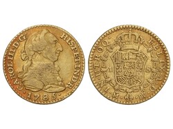 1 Escudo. 1785. MADRID. D.V. 3,30 grs. AC-1367. MBC.