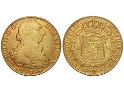 8 Escudos. 1788. SEVILLA. C. 26,63 grs. (Descolgada). AC-2194; XC-969 ...
