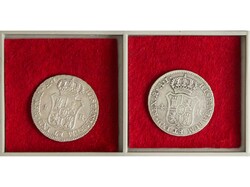 Lote 2 monedas 4 Reales. 1810, 1811. MADRID. A.I. 5,86 y 5,75 grs. ...