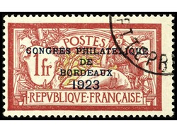 FRANCIA. 1 fr. lila con centrado habitual. RARO. OCASIÓN. Yv.182. ...