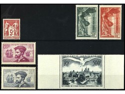 FRANCIA. 4 SERIES COMPLETAS. Buena calidad. OCASIÓN. Yv.216, 296/7, ...