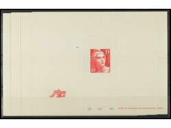 FRANCIA. SERIE COMPLETA en PRUEBAS DE LUJO. MUY BONITA. RARA. Yv ...