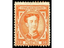 ESPAÑA. SERIE COMPLETA. 9 valores. Centrados habituales. A EXAMINAR. ...