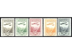 ESPAÑA. SERIE COMPLETA con centrado habitual. Ed.650/4. Cat. 143€