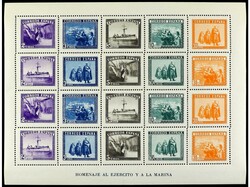 ESPAÑA. HOJITAS BLOQUE. Ed. 847 reengomada. A EXAMINAR. Ed.847, ** ...