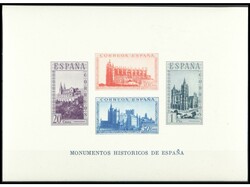 ESPAÑA. HB. SIN DENTAR. LUJO. Ed.848. Cat. 225€