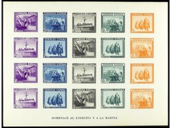 ESPAÑA. 2 HB. (dentada y SIN DENTAR). PRECIOSAS. OCASIÓN. Ed.849 y ...