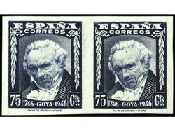 ESPAÑA. SERIE COMPLETA en parejas horizontales SIN DENTAR. PRECIOSA. ...