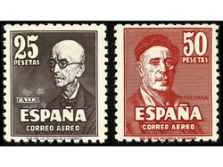 ESPAÑA. SERIE COMPLETA, 2 valores. Ed.1015/6. Cat. 300€