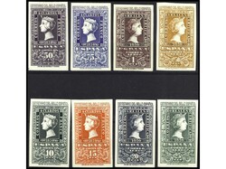 ESPAÑA. CENTENARIO. SERIE COMPLETA. MUY BONITA. Ed.1075/82. Cat. ...