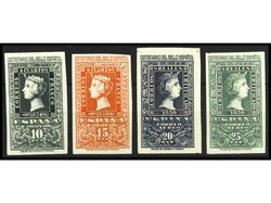 ESPAÑA. CENTENARIO. Los 4 valores clave. OCASIÓN. Ed.1077/8 y ...