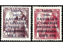 ESPAÑA. SERIE COMPLETA. MUY BONITA. RARA. OCASIÓN. Ed.1083A/B. Cat. ...