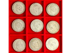 Lote 42 monedas 100 Pesetas. 1966 (*66, 67, 68). MBC+ a EBC.