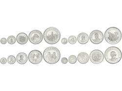 Lote 4 series 5 monedas 100 a 2.000 Pesetas. 1989 a 1992. AR. Series ...