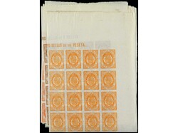 ANDORRA. 16 SERIES COMPLETAS. 13 valores en bloque. NO EXPENDIDOS SIN ...