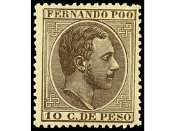 COLONIAS ESPAÑOLAS: FERNANDO POO. SERIE COMPLETA, 4 valores. Muy ...