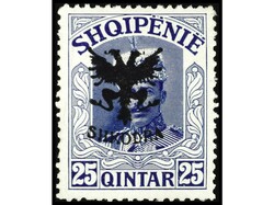 ALBANIA. SERIE COMPLETA. El 25 q. sin goma. RARA. Yv.97/105. Yvert.1 ...