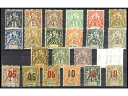 COLONIAS FRANCESAS. MOHELI. Series a falta del nº 16. OCASIÓN. A ...