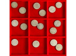 Lote 16 monedas 1 Dirham. 1299 s 1331 d.H. AR. A EXAMINAR. KM-5 (7), ...