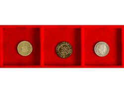 Lote 3 monedas 1-1/2 Sol y 5 Rappen (2). Cantones suizos 1 -1/2 Sol ...