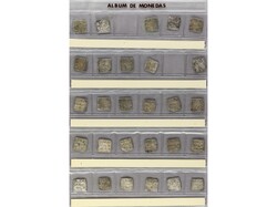 Lote 28 monedas Dirham. AR. Monedas tipo dirham cuadrado anónimo en ...