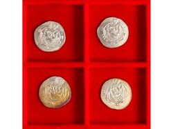 Lote 4 Hemidracmas. ANÓNIMAS tipo AFZUT. TABARISTAN. AR. A EXAMINAR. ...