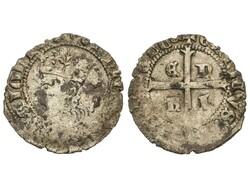 Cruzado. ENRIQUE II. BURGOS. 1,42 grs. ESCASA. FAB-451.1. MBC-.