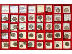 Lote 68 monedas. VARIOS EMPERADORES. AE,AR. Incluye Pequeños Bronces ...