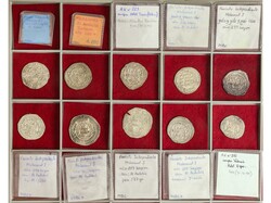 Lote 10 monedas Dirham. 238(2), 239(2), 240, 250(2), 255, 257, 268. ...