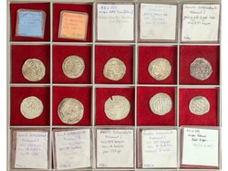 Lote 10 monedas Dirham. 238(2), 239(2), 240, 250(2), 255, 257, 268. ...