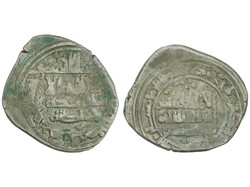 Dirham. Tipo sin fecha. TAIFA DE GRANADA. BADIS AL-MUZAFFAR. MADINAT ...