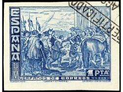 ESPAÑA: BENEFICENCIA. SERIE COMPLETA. 4 valores procedentes de la HB ...