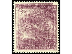 ESPAÑA: BENEFICENCIA. HUERFANOS TELEGRAFOS. 25 cts. con DOBLE ...