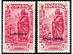 ANDORRA. BENEFICENCIA. Series completas. 12 valores. Ed.1/6 y 7/12. ...