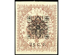 COLONIAS ESPAÑOLAS: CUBA. FISCALES. 1883. RECIBOS Y CUENTAS. Tipos 2 ...