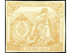 COLONIAS ESPAÑOLAS: CUBA. FISCALES. 1890-91. SERIE COMPLETA (el ...