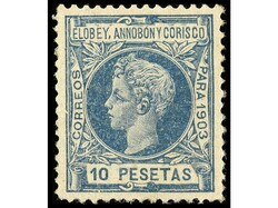 COLONIAS ESPAÑOLAS: ELOBEY, ANNOBON Y CORISCO. SERIE COMPLETA.18 ...