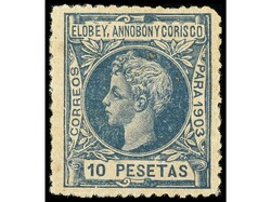 COLONIAS ESPAÑOLAS: ELOBEY, ANNOBON Y CORISCO. SERIE COMPLETA, 18 ...