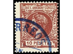 COLONIAS ESPAÑOLAS: ELOBEY, ANNOBON Y CORISCO. SERIE COMPLETA, 16 ...