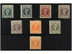 COLONIAS ESPAÑOLAS: FERNANDO POO. SERIE COMPLETA, 8 valores. ...