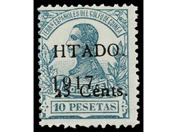 COLONIAS ESPAÑOLAS: GUINEA. SERIE COMPLETA, 4 valores. Centrado ...