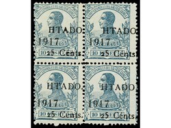 COLONIAS ESPAÑOLAS: GUINEA. SERIE COMPLETA, 4 valores en BLOQUE DE ...