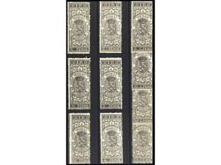 PUERTO RICO. FISCALES. GIRO. 1894. SERIE COMPLETA. RARA. A EXAMINAR.  ...