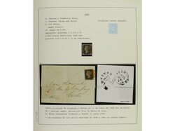 LOTES y COLECCIONES. GRAN BRETAÑA. VICTORIA. Colección montada en 2 ...