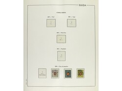 LOTES y COLECCIONES. SUIZA. COLECCIÓN en álbum Edifil de 1850 a ...