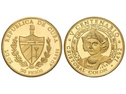 50 Pesos. 1990. V CENTENARIO DESCUBRIMIENTO DE AMÉRICA. 15,59 grs. ...