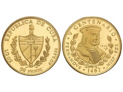 50 Pesos. 1990. V CENTENARIO DESCUBRIMIENTO DE AMÉRICA. 15,49 grs. ...